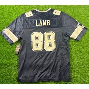 NWT CeeDee Lamb Dallas Cowboys NFL Pro Line by Fanatics Jersey Men's L #88 Blue